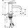 Hansgrohe Axor One Einhandmischer Brushed Nickel