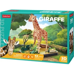 Cubicfun Cubic Fun 3d Puzzle Giraffe (43 Teile)