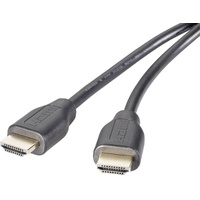 SpeaKa Professional HDMI Anschlusskabel HDMI-A Stecker, HDMI-A Stecker 5.00