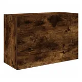 vidaXL Bad-Wandschrank Räuchereiche 60x25x40 cm Holzwerkstoff