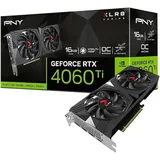 PNY GeForce RTX 4060 Ti XLR8 VERTO OC DUAL FAN 16GB GDDR6 VCG4060T16DFXPB1-O