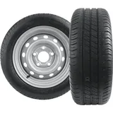 Satz mit zwei verstärkten Rädern für Anhänger REIFEN LINGLONG 195/50 R13C 104/101N FELGE UNITRAILER 5.5Jx13"H2 5x112 ET:30