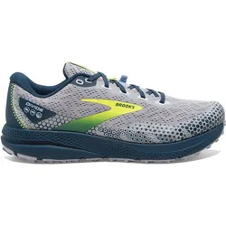 BROOKS Herren Laufschuhe Herren Trailrunningschuhe, Alloy/Titan/Nightlife, 43