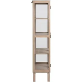 AC Design DAHEIM Vitrine Linley Holz Braun Eiche