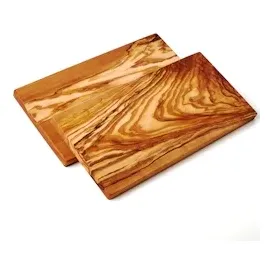 dasolivenholzbrett 2er Set Frühstücksbrett rechteckig 30cm