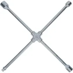 KS Tools Radkreuzschlüssel für LKW, 3/4"x24x27x32mm, sehr robust