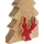 Myflair Dekobaum Holzwerkstoff B:14cm H:17cm T:3cm 1 Stück rot