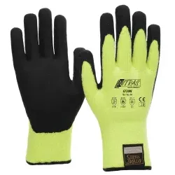 NITRAS® TAEKI "Winter Cut" Schnittschutz 6720-W-8 , 1 Karton = 60 Paar, Größe 8