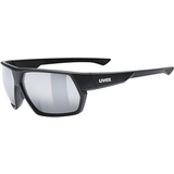 Uvex Unisex – Erwachsene, sportstyle 238 black mat/mirror silver, one size