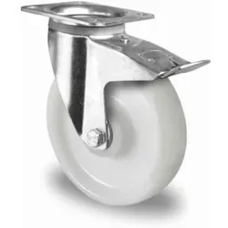 CASCOO Lenkrolle mit Totalfeststeller ø 200 mm Serie Z0Z0 Doppelkugellager E-Serie