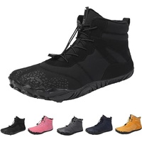 Eteslot Barfußschuhe Herren Damen - Herren Barfussschuhe for Winter Herbst - Barfussschuhe Wasserdicht - Outdoor-Sportschuhe, Wanderschuhe, Trailrunning-Schuhe, Trekking, Klettern - 41 EU