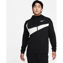 NIKE Herren Unterjacke M NK DF FLC HD FZ ENERGY, BLACK/SUMMIT WHITE, M