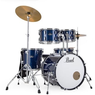 Pearl Drums Pearl Roadshow 22 Zoll Royal Blue Metallic Drumset (Drum Machine), Schlagzeug, Blau