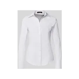 More & More Hemdbluse mit Label-Stitching, Offwhite, 38