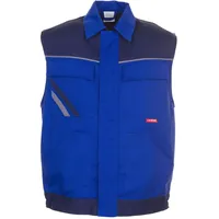Planam Highline Weste kornblau/marine/zink