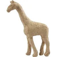 Creativ Company Creativ Papier Pappmaché Giraffe, braun, 16 x
