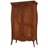 Xlmoebel Kleiderschrank Neuer italienischer Massivholz-Kleiderschrank für das Schlafzimmer (Kleiderschrank) Hergestellt in Europa braun