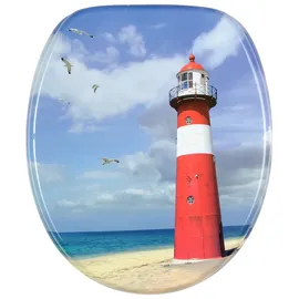 Sanilo Leuchtturm Toilettensitz Blau