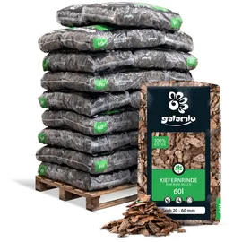 Galamio Rindenmulch Kiefer Grob 60l x 26 Sack 1560l