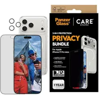 Panzer Glass PanzerGlass CARE 3-in-1 Flagship Privacy Bundle iPhone