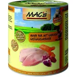 MAC's Huhn pur mit ganzen Geflügelherzen 6 x 800 g