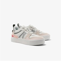 Lacoste Sneaker LACOSTE "L002 223 4 CFA" Gr. 36, grau (weiß, grau) Schuhe Sneaker