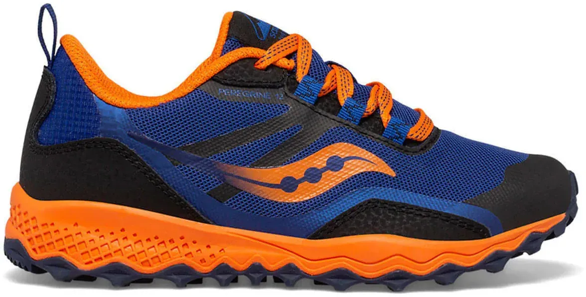 Saucony Kinderlaufschuhe Perigrine 12 Shield Youth - blau / 33