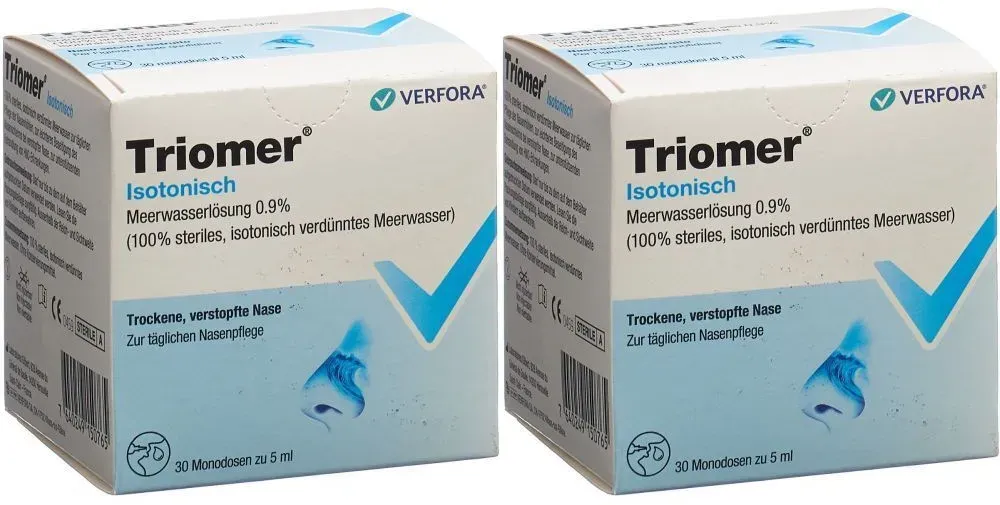 Triomer Isotonische Lösung auf der Basis von Meerwasser