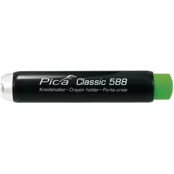 Pica Kreidehalter Pica Classic 588 für Kreiden rund/eckig Länge 110 mm - 588-10