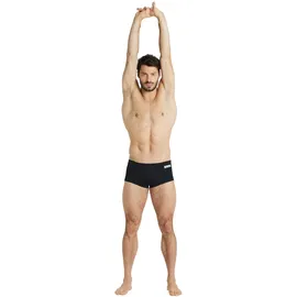 Arena Badeshorts Team Swim Low Waist Solid Black/White 3