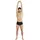 Arena Badeshorts Team Swim Low Waist Solid Black/White 3