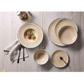 Ritzenhoff & Breker Natura Tafelservice 18-tlg. beige