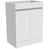 duschspa Waschtisch Unterschrank Waschbeckenunterschrank Waschtischunterschrank Badschrank, Hängeschrank 50-120 cm weiß 60 cm x 80 cm x 39 cm