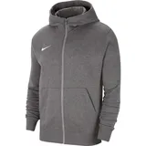 Nike Park 20 Fleece Kapuzenjacke Kinder charcoal heathr/white L 147-158 cm