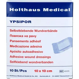 Holthaus Wundverband steril 10 x 10 cm 10 St.