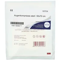 PARAM AUGENKOMPRESSE STERIL 5x7cm FÜR VERBANDKASTEN