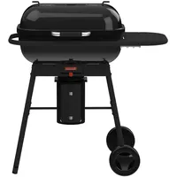 Barbecook Holzkohlegrill BBQ mit Gusseisenrost und Seitentisch, Grillen für