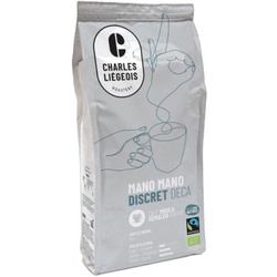 Entkoffeinierter gemahlener Kaffee Charles Liégeois Mano Mano Discret Déca, 250 g