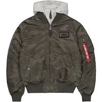 Alpha Industries Ma-1 D-tec Jacke Rep.Grey M
