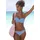 s.Oliver Bügel-Bandeau-Bikini Damen Blau 40 Cup A