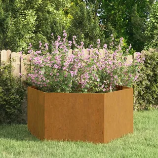 SKM Pflanzkübel Rostig 90x90x45 cm Cortenstahl, Weight: 6.3 kg, 823676
