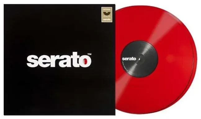 Serato Control Vinyl Rot - 2er Set - Control Vinyl