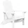 vidaXL Adirondack-Gartenstuhl 38 x 83 x 46 cm weiß