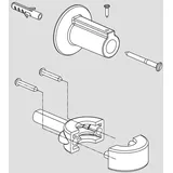 Fortis Ersatz-Wandhalter für Duschsystem, 50190ESU/957PC,