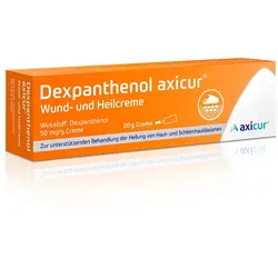 Dexpanthenol axicur Wund-und Heilcreme 50 mg/g 20 g