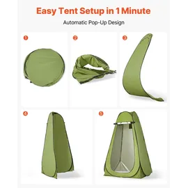 Vevor Tragbare Campingtoilette