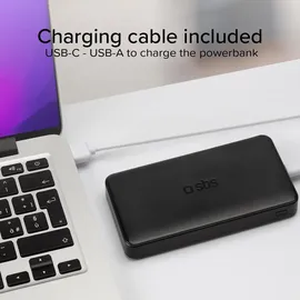 SBS Ttbb20000fastk 20000 mAh und 2 USB