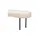 Möbel Kraft Sitzbank Weiß 100 x 38 x 35 cm