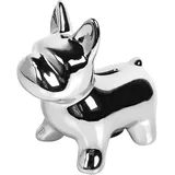 Sparschwein Hochzeit, Keramik Spardose Kinder Personalisiert, Baby Mädchen Jungen Kinder Sparschwein Groß, Sparbüchse, Piggy Bank, Trinkgeld Spardose, Hochzeitsgeschenke für Brautpaar (Silber)