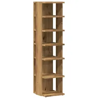 VidaXL Schuhschrank Artisan-Eiche 28x27x102 cm Holzwerkstoff